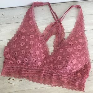 Victoria’s Secret rosy mauve racerback bralette